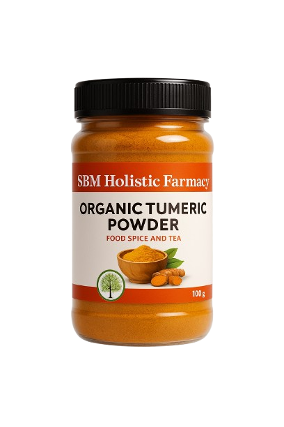 Organic turmeric powder