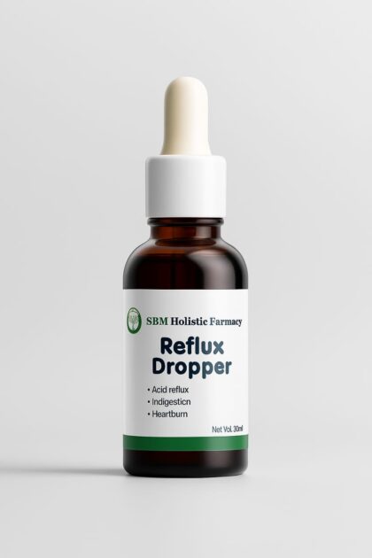 Acid reflux block drop