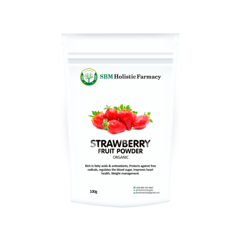 Strawberry fruit powder