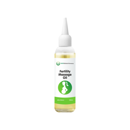 Fertility massage oil