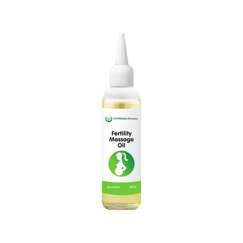Fertility massage oil