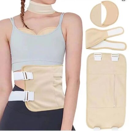 CASTOR COMPRESSED WRAP( COMES WITH 100ML CASTOR OIL)